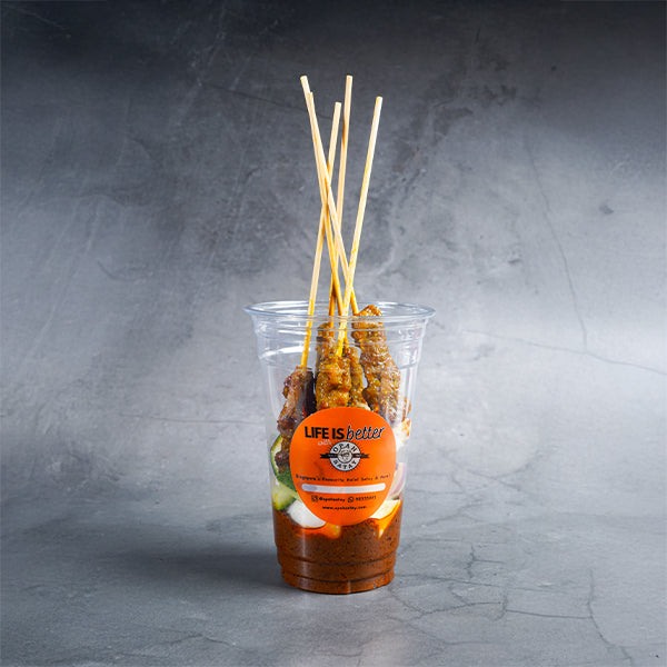 Chicken Satay Cup (5 Sticks)