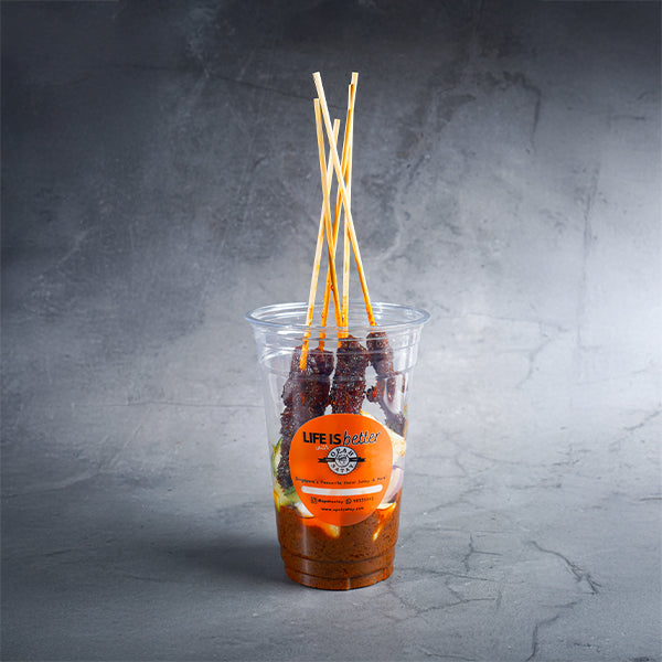 Beef Satay Cup (5 Sticks)