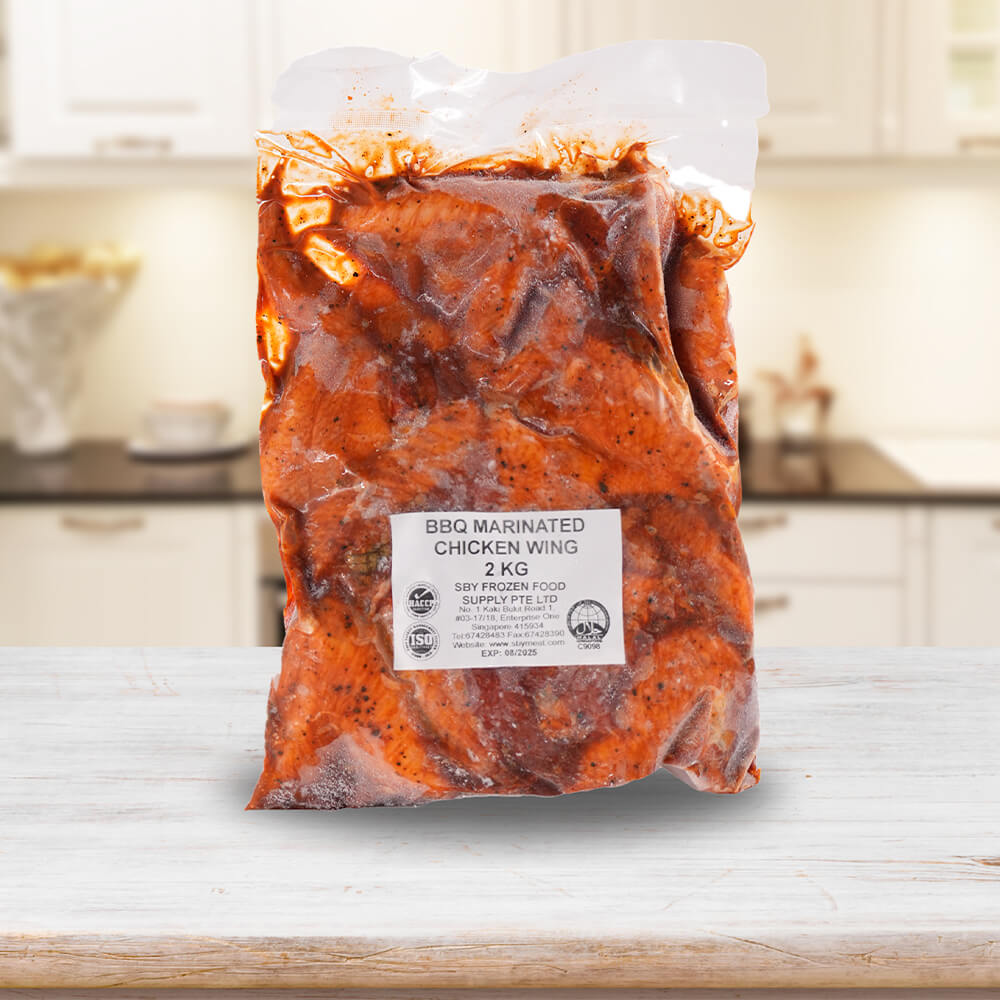 Barbeque Chicken Wings (Raw) - 2KG