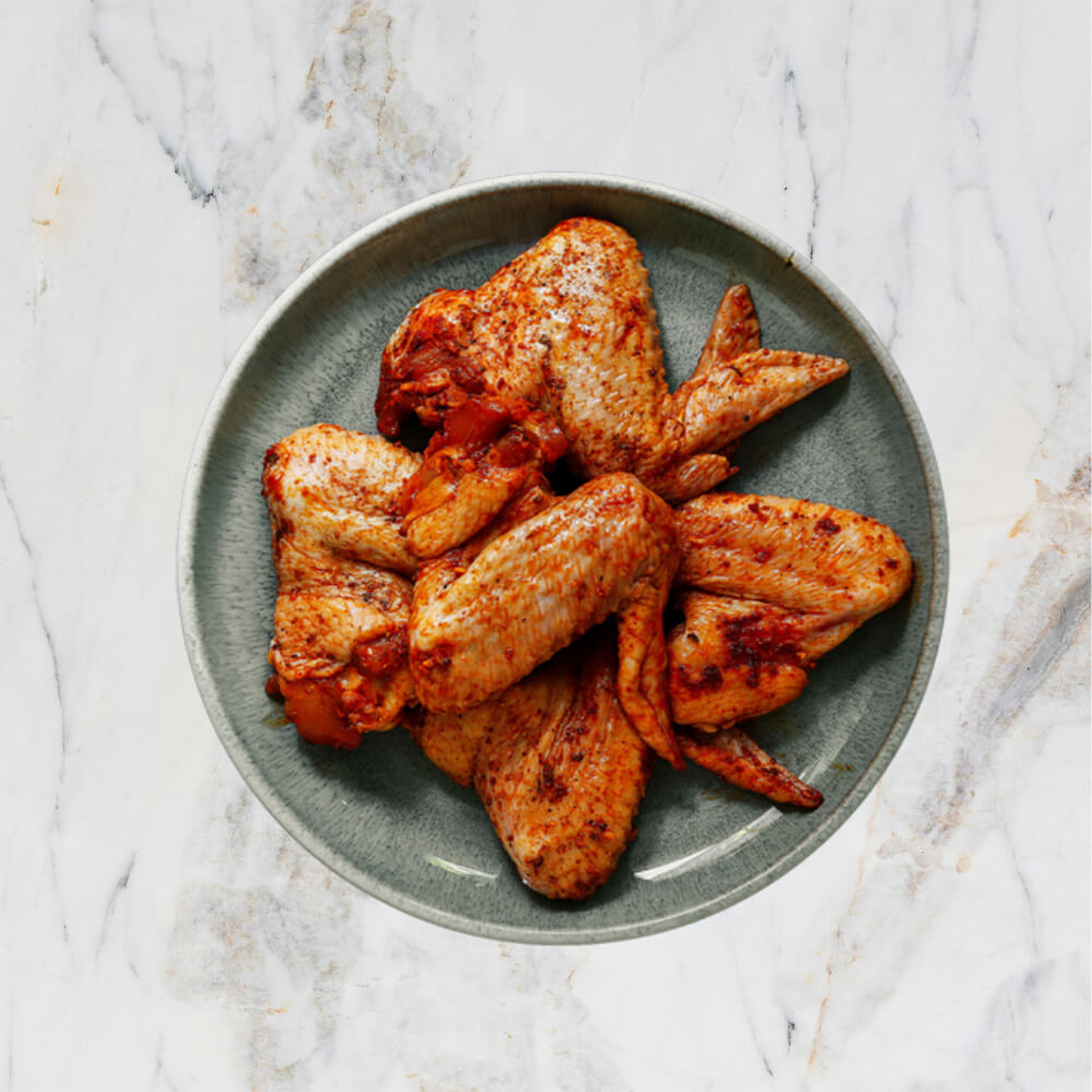 Barbeque Chicken Wings (Raw) - 2KG