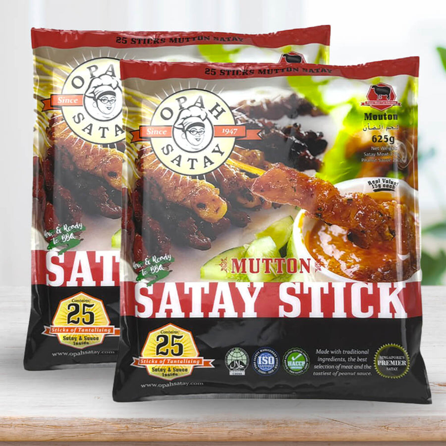 Buy Raw & Grilled Satay Online in Singapore | Opah Satay
